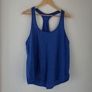 lululemon athletica Royal Blue Tank Top